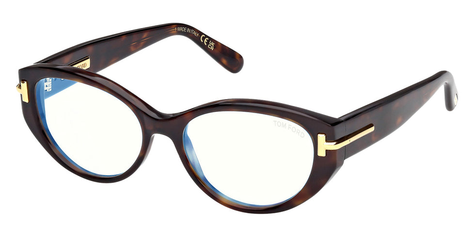Tom Ford® FT6031-B Eyeglasses FT6031-B 052 53 - 052 - Dark Havana/Dark Havana