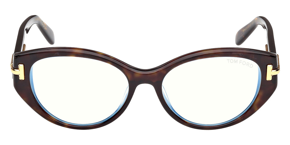 Tom Ford® FT6031-F-B Eyeglasses FT6031-F-B 052 54 - 052 - Dark Havana/Dark Havana