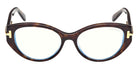 Tom Ford® FT6031-F-B Eyeglasses FT6031-F-B 052 54 - 052 - Dark Havana/Dark Havana