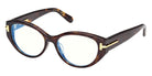 Tom Ford® FT6031-F-B Eyeglasses FT6031-F-B 052 54 - 052 - Dark Havana/Dark Havana