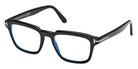 Tom Ford® FT6032-B FT6032-B 001 52 - Shiny Black / Blue Filter Eyeglasses