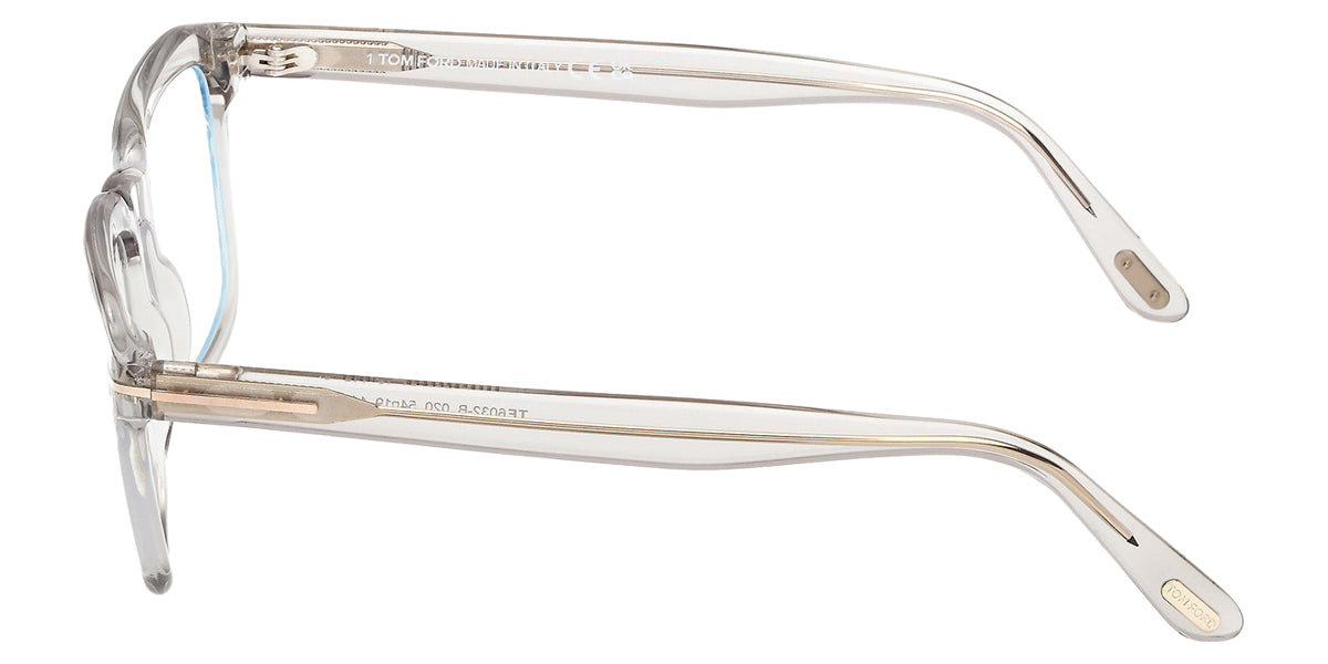 Tom Ford® FT6032-B FT6032-B 020 52 - Shiny Gray / Blue Filter Eyeglasses