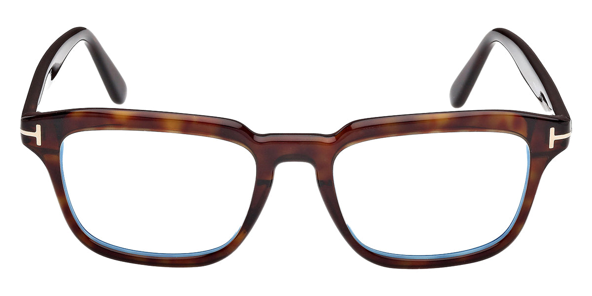 Tom Ford® FT6032-B FT6032-B 052 52 - Dark Havana / Blue Filter Eyeglasses