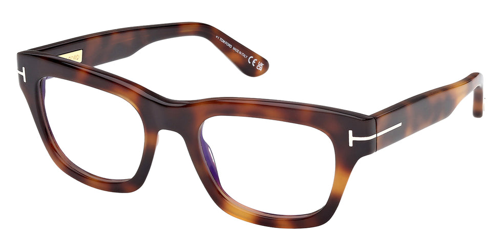 Tom Ford® FT6036-B FT6036-B 053 52 - Blonde Havana / Blue Filter Eyeglasses