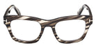 Tom Ford® FT6036-B FT6036-B 056 52 - Colored Havana / Blue Filter Eyeglasses