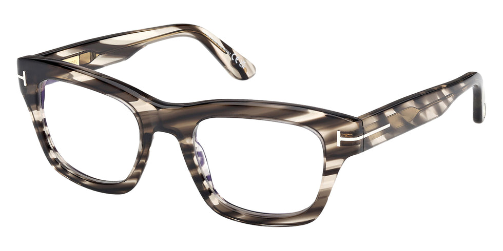 Tom Ford® FT6036-B FT6036-B 056 52 - Colored Havana / Blue Filter Eyeglasses