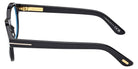 Tom Ford® FT6037-B FT6037-B 001 49 - Shiny Black / Blue Filter Eyeglasses
