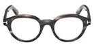 Tom Ford® FT6037-B FT6037-B 056 49 - Colored Havana / Blue Filter Eyeglasses