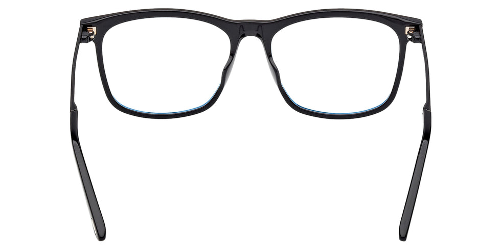 Tom Ford® FT6038-B FT6038-B 001 56 - Shiny Black / Blue Filter Eyeglasses
