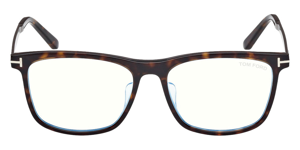 Tom Ford® FT6038-F-B Eyeglasses FT6038-F-B 052 55 - 052 - Dark Havana/Dark Havana