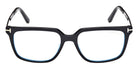 Tom Ford® FT6039-B FT6039-B 001 54 - Shiny Black / Blue Filter Eyeglasses