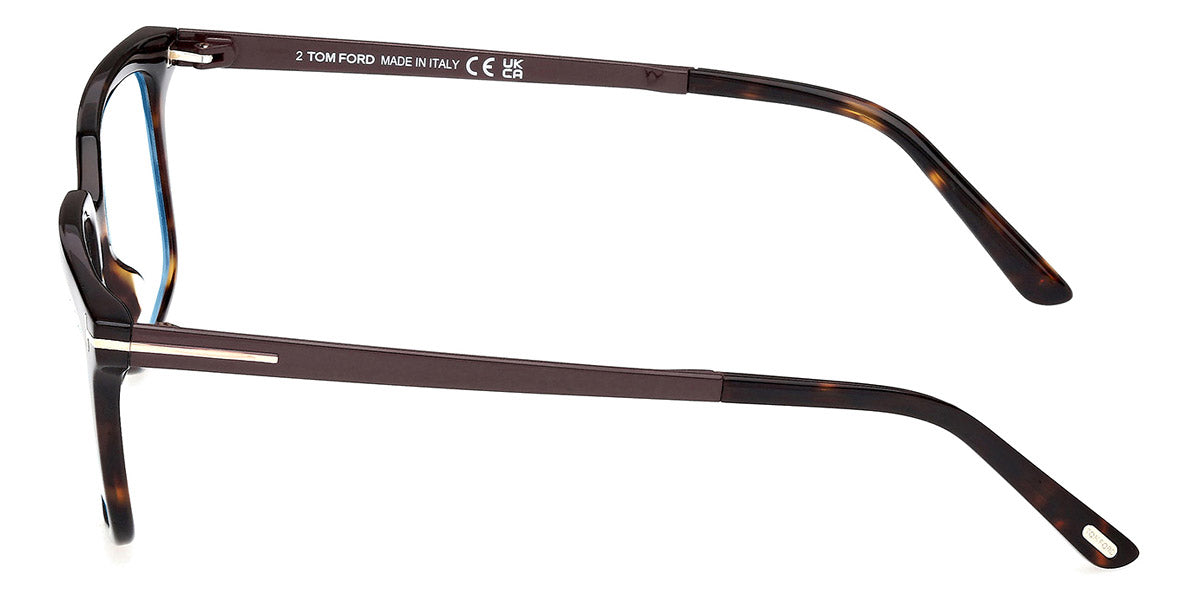 Tom Ford® FT6039-B FT6039-B 052 54 - Dark Havana / Blue Filter Eyeglasses