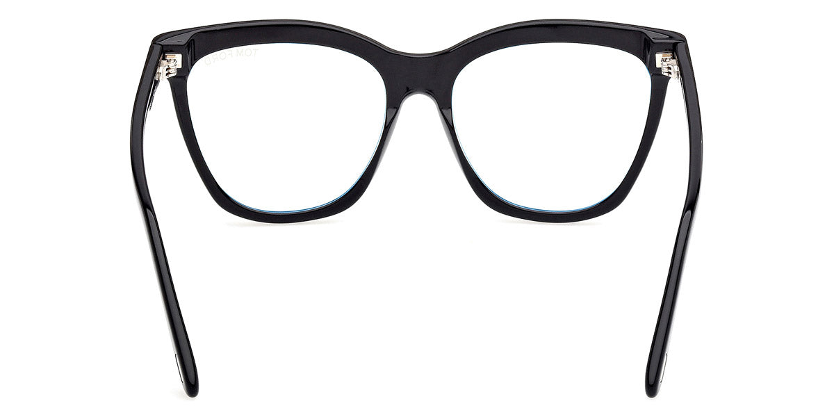 Tom Ford® FT6042-B FT6042-B 001 54 - Shiny Black / Blue Filter Eyeglasses