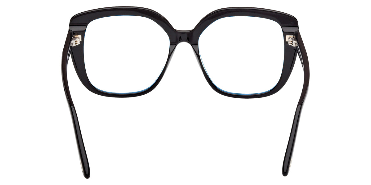 Tom Ford® FT6043-B FT6043-B 001 53 - Shiny Black / Blue Filter Eyeglasses