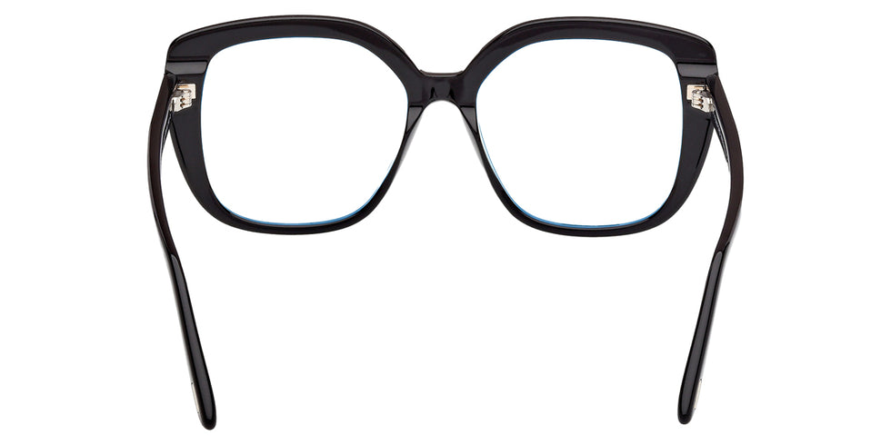 Tom Ford® FT6043-B FT6043-B 001 53 - Shiny Black / Blue Filter Eyeglasses