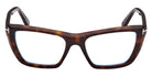 Tom Ford® FT6047-B FT6047-B 052 54 - Dark Havana / Blue Filter Eyeglasses