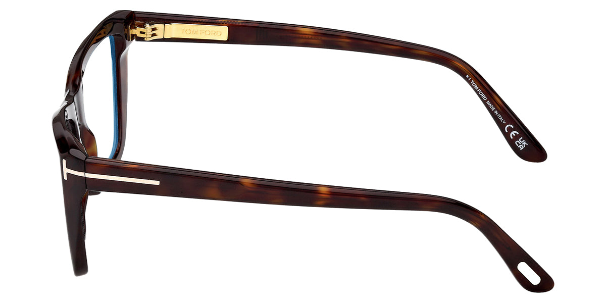 Tom Ford® FT6047-B FT6047-B 052 54 - Dark Havana / Blue Filter Eyeglasses