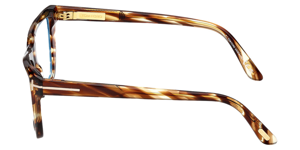 Tom Ford® FT6047-B FT6047-B 055 54 - Colored Havana / Blue Filter Eyeglasses