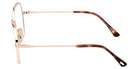 Tom Ford® FT6050-B FT6050-B 028 56 - Shiny Rose Gold / Blue Filter Eyeglasses