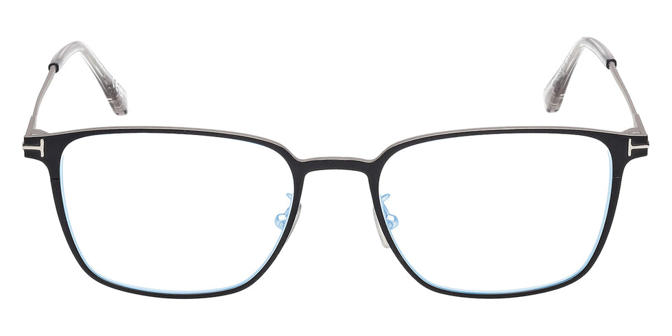 Tom Ford® FT6055-D-B FT6055-D-B 002 56 - Matte Black / Blue Filter Eyeglasses