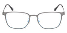 Tom Ford® FT6055-D-B FT6055-D-B 012 56 - Shiny Dark Ruthenium / Blue Filter Eyeglasses
