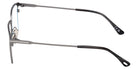 Tom Ford® FT6055-D-B FT6055-D-B 012 56 - Shiny Dark Ruthenium / Blue Filter Eyeglasses