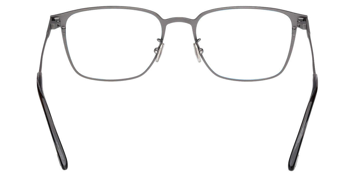 Tom Ford® FT6055-D-B FT6055-D-B 012 56 - Shiny Dark Ruthenium / Blue Filter Eyeglasses