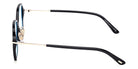 Tom Ford® FT6057-D-B FT6057-D-B 001 51 - Shiny Black / Blue Filter Eyeglasses