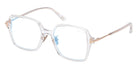 Tom Ford® FT6057-D-B FT6057-D-B 026 51 - Crystal / Blue Filter Eyeglasses