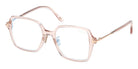 Tom Ford® FT6057-D-B FT6057-D-B 072 51 - Shiny Light Pink / Blue Filter Eyeglasses