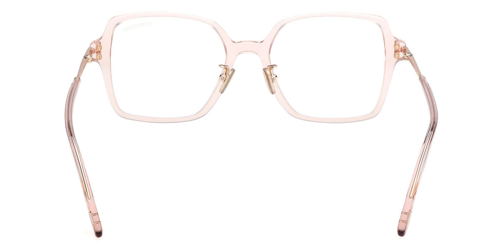 Tom Ford® FT6057-D-B FT6057-D-B 072 51 - Shiny Light Pink / Blue Filter Eyeglasses
