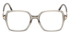 Tom Ford® FT6057-D-B FT6057-D-B 096 51 - Shiny Dark Green / Blue Filter Eyeglasses