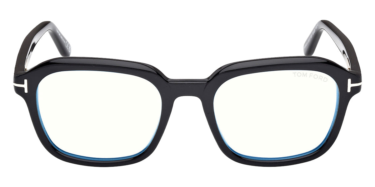 Tom Ford® FT6060-B Eyeglasses FT6060-B 001 53 - 001 - Shiny Black/Shiny Black
