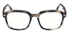 Tom Ford® FT6060-F-B Eyeglasses FT6060-F-B 056 54 - 056 - Coloured Havana/Coloured Havana