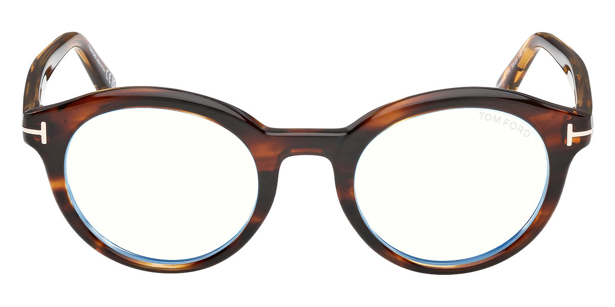 Tom Ford® FT6061-B Eyeglasses FT6061-B 055 50 - 055 - Coloured Havana/Coloured Havana