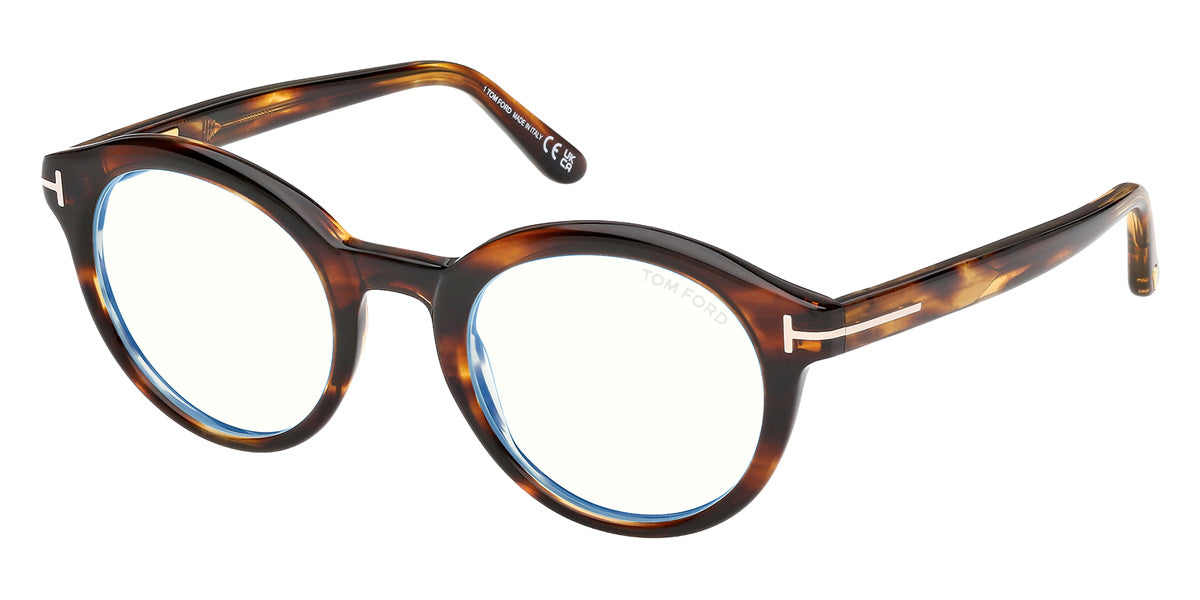 Tom Ford® FT6061-B Eyeglasses FT6061-B 055 50 - 055 - Coloured Havana/Coloured Havana