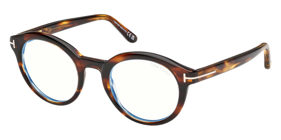Tom Ford® FT6061-B Eyeglasses FT6061-B 055 50 - 055 - Coloured Havana/Coloured Havana