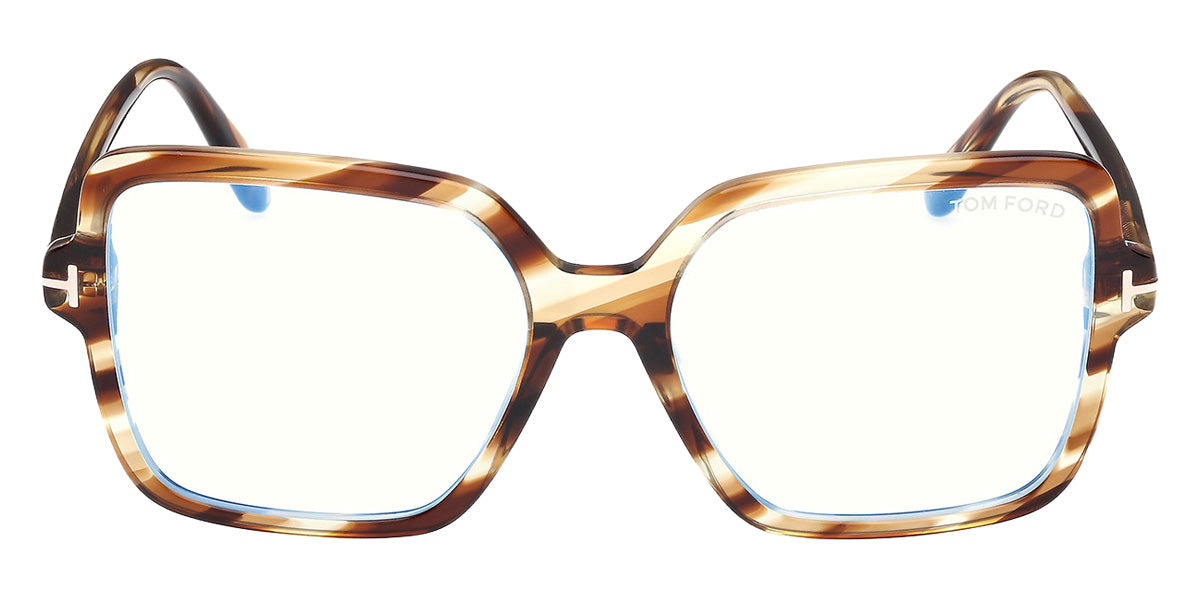 Tom Ford® FT6063-B Eyeglasses FT6063-B 055 56 - 055 - Coloured Havana/Coloured Havana
