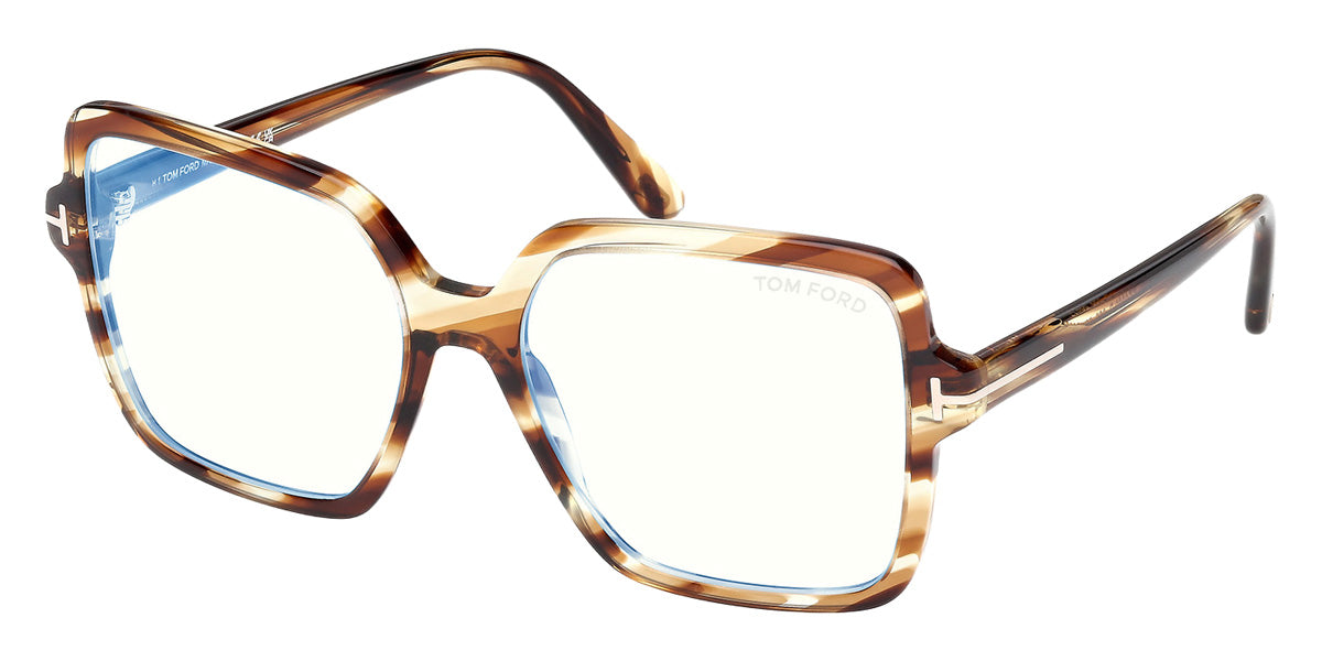 Tom Ford® FT6063-B Eyeglasses FT6063-B 055 56 - 055 - Coloured Havana/Coloured Havana