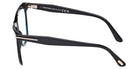 Tom Ford® FT6064-B FT6064-B 001 56 - Shiny Black / Blue Filter Eyeglasses