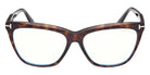 Tom Ford® FT6064-B FT6064-B 052 56 - Dark Havana / Blue Filter Eyeglasses