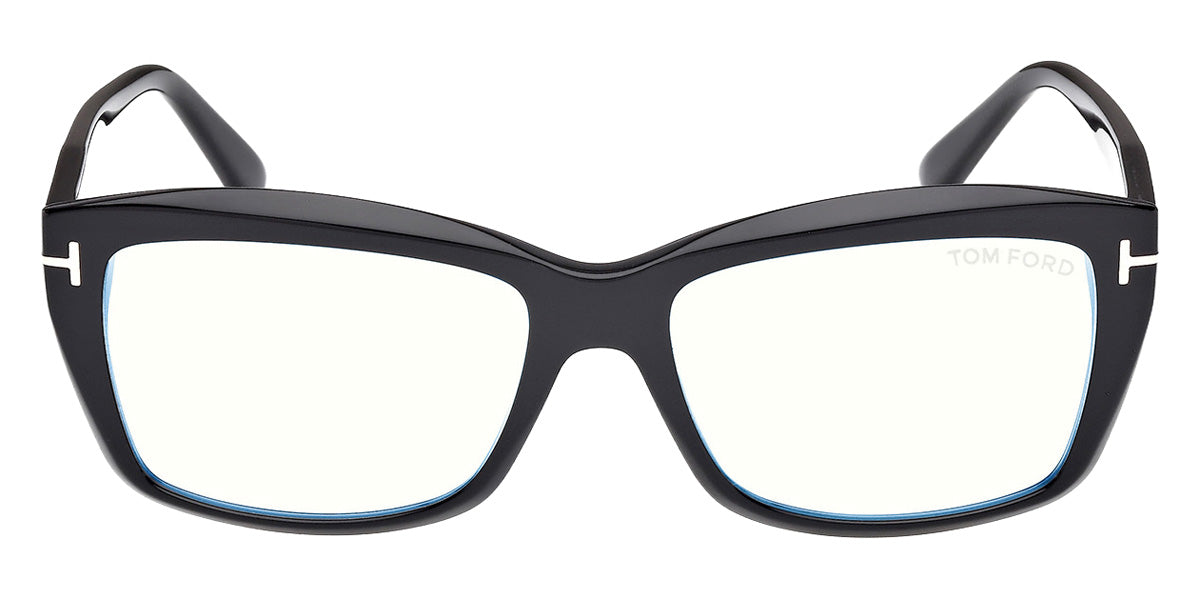 Tom Ford® FT6065-B Eyeglasses FT6065-B 001 55 - 001 - Shiny Black/Shiny Black