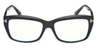 Tom Ford® FT6065-B Eyeglasses FT6065-B 001 55 - 001 - Shiny Black/Shiny Black