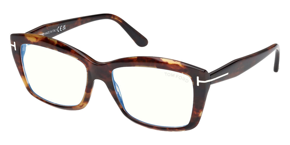 Tom Ford® FT6065-B Eyeglasses FT6065-B 055 55 - 055 - Coloured Havana/Coloured Havana