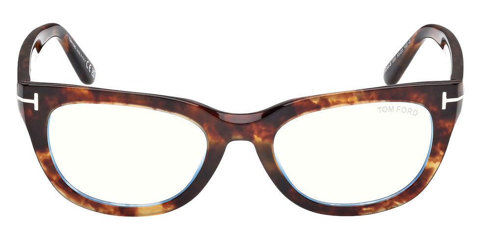 Tom Ford® FT6066-B Eyeglasses FT6066-B 055 53 - 055 - Coloured Havana/Coloured Havana