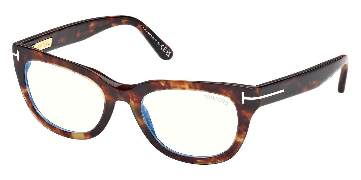 Tom Ford® FT6066-B Eyeglasses FT6066-B 055 53 - 055 - Coloured Havana/Coloured Havana