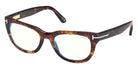 Tom Ford® FT6066-B Eyeglasses FT6066-B 055 53 - 055 - Coloured Havana/Coloured Havana