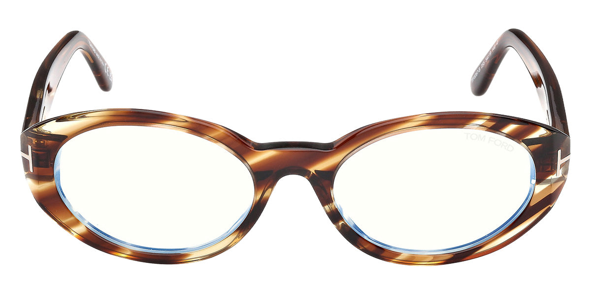 Tom Ford® FT6067-B Eyeglasses FT6067-B 055 54 - 055 - Coloured Havana/Coloured Havana
