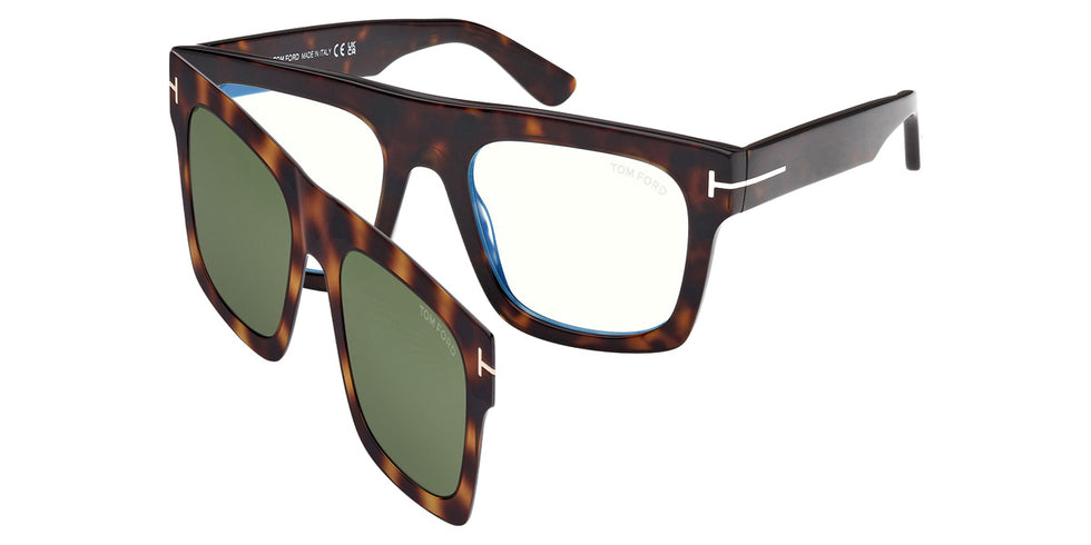 Tom Ford® FT6068-B Eyeglasses FT6068-B 052 53 - 052 - Dark Havana/Dark Havana