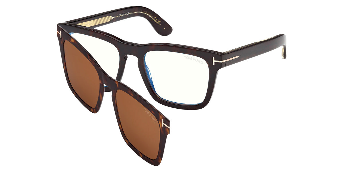 Tom Ford® FT6070-B Eyeglasses FT6070-B 052 53 - 052 - Dark Havana/Dark Havana